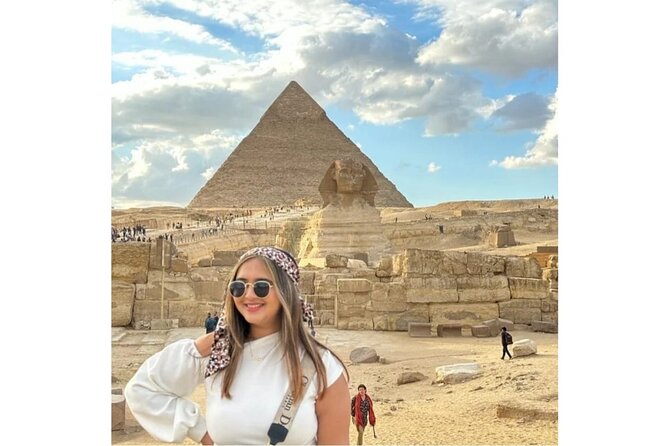 Guided Tour to Giza Pyramids & Sphinx and Grand Egyptian Museum - Memphis open-air museum: Ramses II and Hatshepsut’s alabaster sphinx