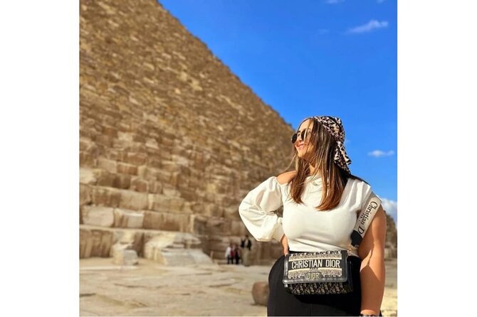Guided Tour to Giza Pyramids & Sphinx and Grand Egyptian Museum - Hotel pickup, AC comfort, and photo-friendly drivers