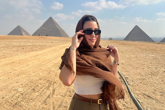 Guided Tour to Giza Pyramids ,Sphinx, Camel & inside the pyramids - Key highlights at a glance