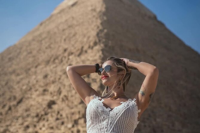 Half Day Giza Pyramids and Great Sphinx with Private Tour Guide - Outside Focus at the Great Pyramid of Khufu