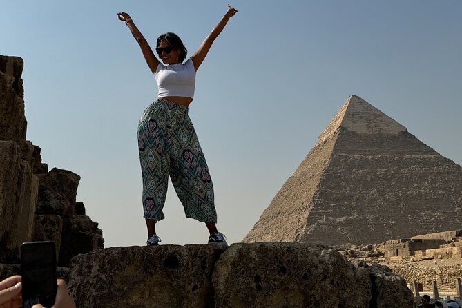 Half Day Giza Pyramids and Sphinx - The Sphinx: the guardian, the limestone, the scale
