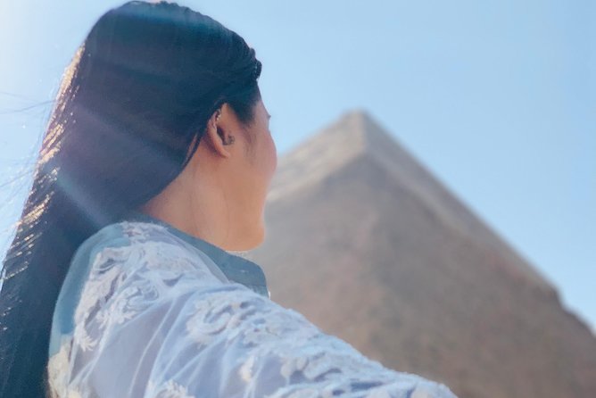 Half day private tour giza pyramids, great sphinx and camel ride - Great Pyramid of Cheops (Khufu): why the timing still feels worth it