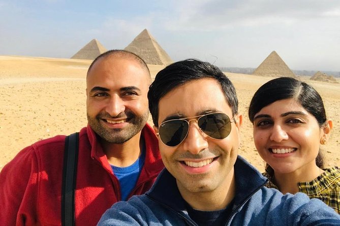 Half day private tour giza pyramids, great sphinx and camel ride - Pickup from Mena House and the drive that sets the tone