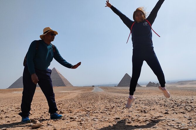 Half day Pyramids of Giza and Sphinx with Camel ride - Giza Pyramids: three monuments, one plan, and better photos
