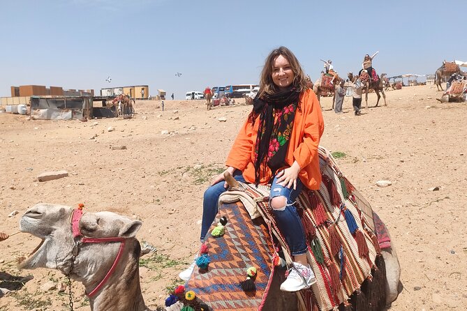 Half day Pyramids of Giza and Sphinx with Camel ride - Great Sphinx: close-up views with context you can use