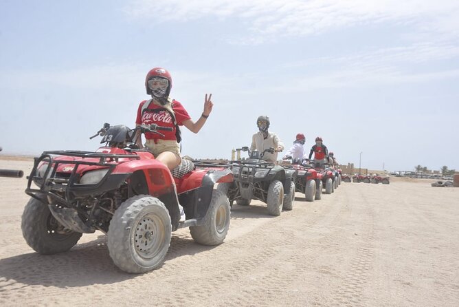 Half Day Quad Bike Adventure and Camel Ride in Beduion Camp - How a 3-Hour ATV Safari Works from Hurghada