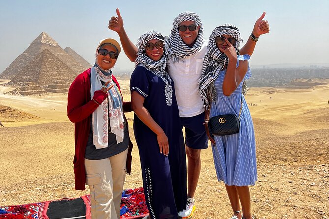 Half day Tour at Giza Pyramids - Stop at the Pyramid Casing Area: Learning the Shape Behind the Stone