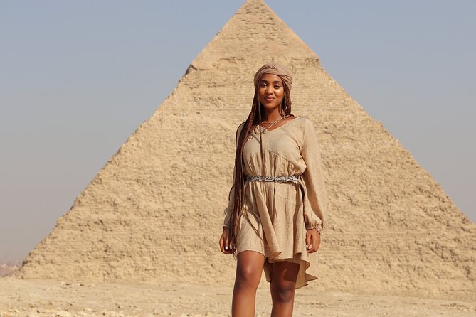 Half Day Tour Giza pyramids , panorama , sphinx - Panoramic desert views: where your best photos come from