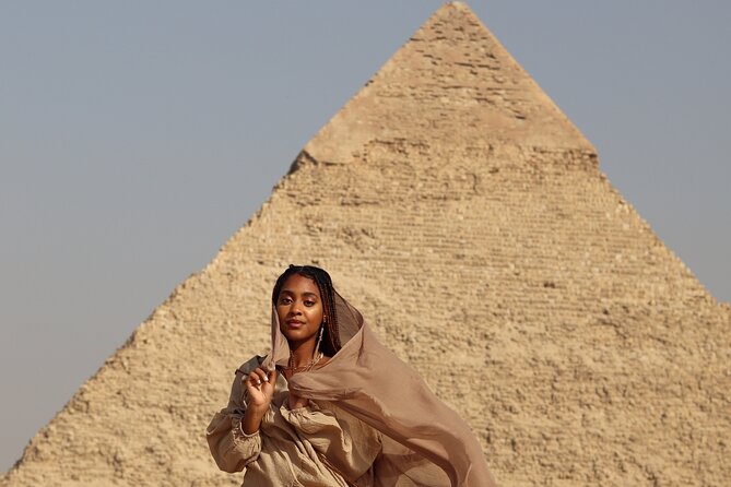 Half Day Tour Giza pyramids , panorama , sphinx - Sphinx plus the Temple of Chephren: the context stop