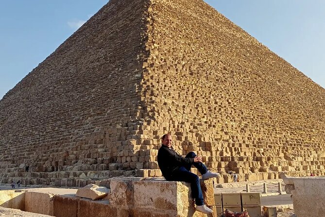 Half Day Tour to Giza pyramids - Giza Plateau core stop: Great Pyramid of Khufu (Cheops)