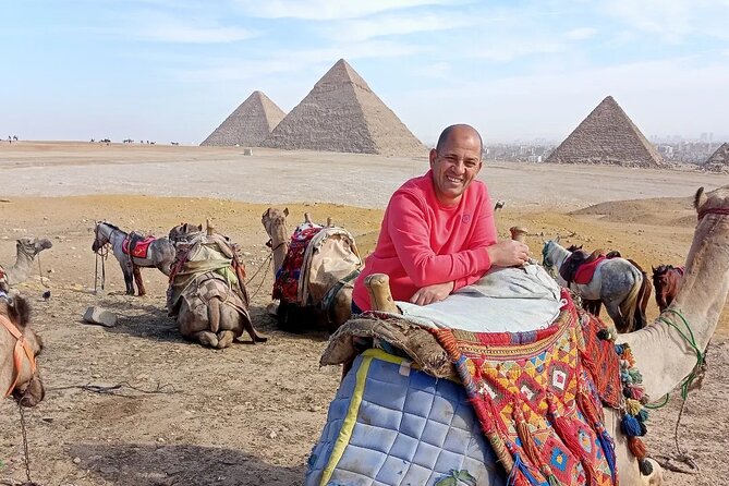 Half Day Tour to Giza pyramids - Next up: Pyramid of Khafre (Chephren) and why it looks taller