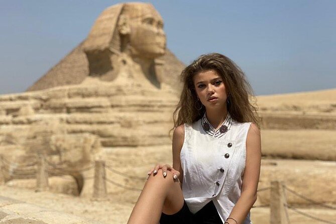 Half Day Tour to Giza pyramids, sphinx Lunch and camel ridding - Private AC limousine pickup: comfort and speed before the sun wins