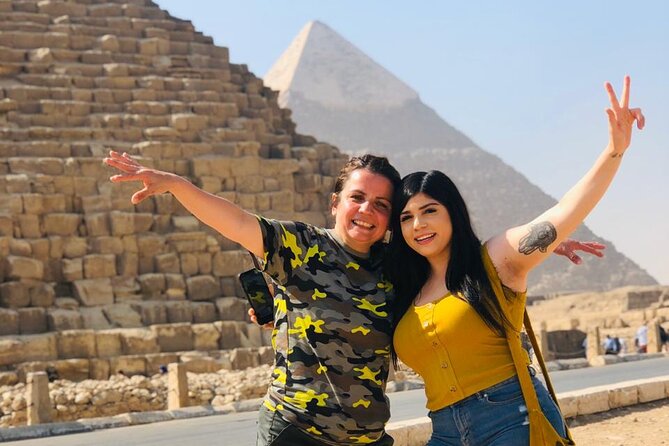 Half Day Tour To Giza Pyramids & The Great Sphinx With Camel Ride - Panoramic viewpoint for photos and orientation