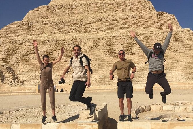 Half Day Tour To Memphis ,Sakkara & Dahshur Pyramids with lunch - The carpet-making school stop: a real skill, not just souvenirs