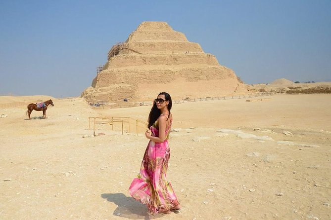 Half Day Tour To Memphis ,Sakkara & Dahshur Pyramids with lunch - What the $19 price really buys you