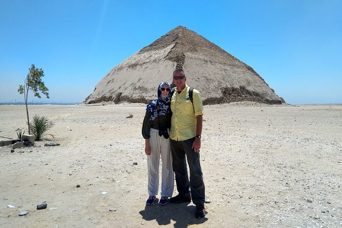Half Day Tour To Memphis ,Sakkara & Dahshur Pyramids with lunch - Stop 1 at Saqqara: the Step Pyramid and Imhotep’s story