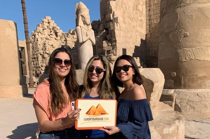Half day trip to East bank of Luxor ( Karnak and Luxor temples) - Luxor Temple: Ramesses II Statues, Amunhotep III Origins, and the Obelisk Front View