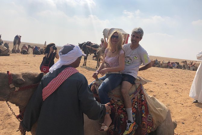 Half dayTour Pyramids of Giza Sphinx including Camel ride - Great Sphinx and the Papyrus Institute Demonstration