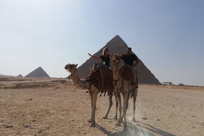 Half dayTour Pyramids of Giza Sphinx including Camel ride - Pyramids of Giza: Choeps, Khafre, and Menakaure (Plus Optional Inside-Access)