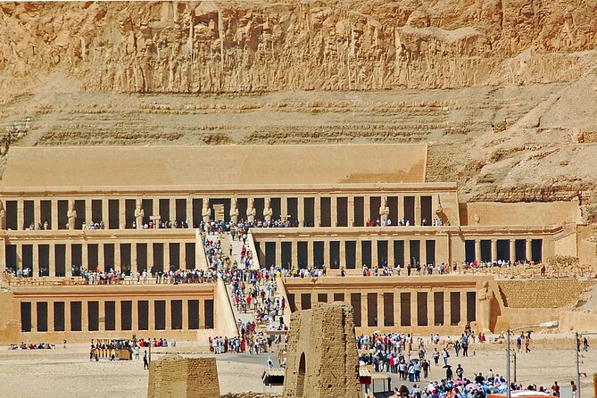 Hidden Thebes - Vip West Bank Luxor - Temple of Hatshepsut at Deir el Bahari: seeing a queen’s power