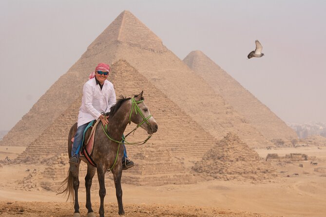 Horse or Camel Ride in Giza Pyramids - The dancing horse performance at the end