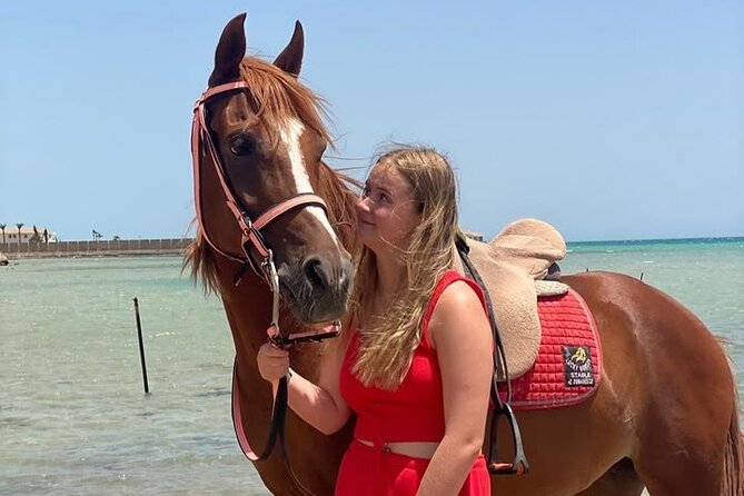 Horse riding Adventure on the Sea with Transfer in Hurghada - Photos during the ride: enjoy them, but plan how you’ll get them