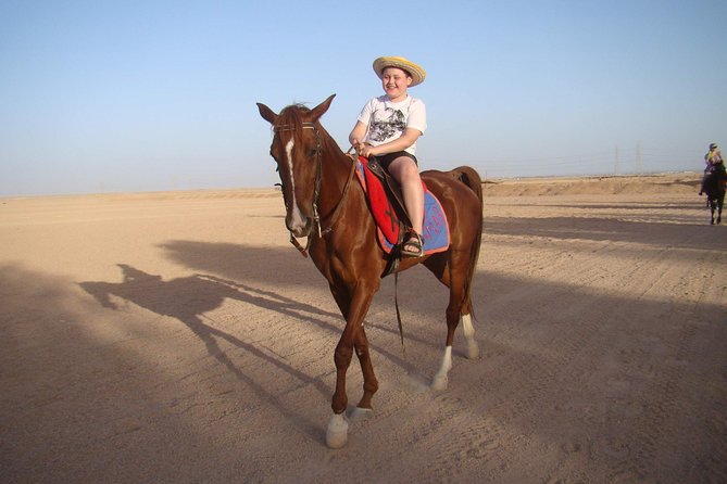 Horse Riding One Hour at Desert With Transfer - Sharm El Sheikh - The Ride Itself: Tea Stop, Pace, and Photo Moments