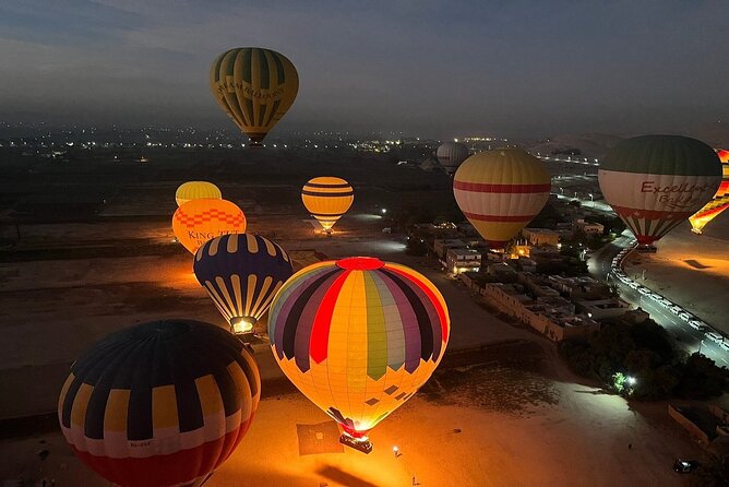 Hot air balloon ride in Luxor with hotel delivery service - Key Highlights at a Glance