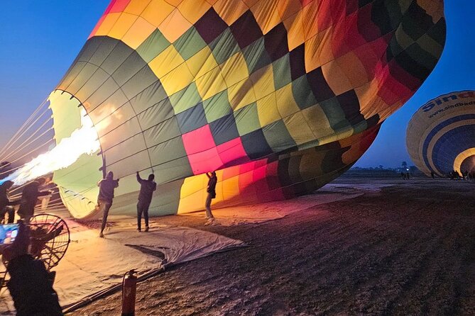 Hot Air Balloon Trip in Luxor include pick up & Transfers - Key highlights at a glance