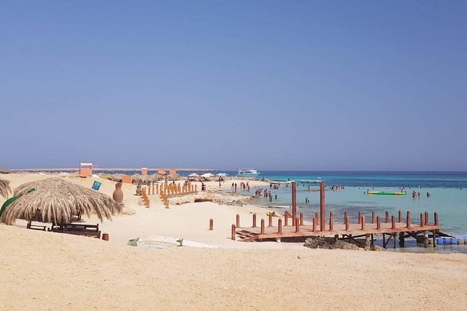 Hula Hula island Snorkeling Sea Trip, Lunch, Water Sport-Hurghada - Water sports: Super Thriller boat and banana boat (and why it’s optional in your head)