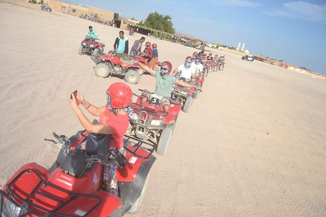 Hurghada: 3 Hours Quad Bike & Camel ride - The Bedouin Camp Break: Tea, Bread, and Camel Time