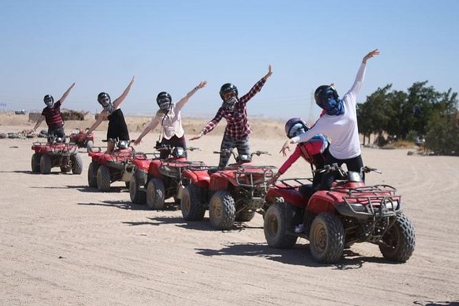 Hurghada: ATV Quad Safari, Camel Ride & Bedouin Village Tour - Transfers and timing: The 5-hour puzzle across Hurghada and nearby resorts