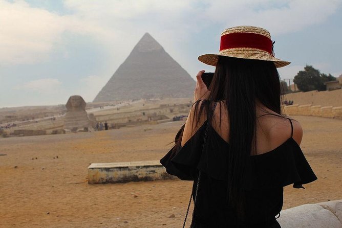 Hurghada: Cairo and Giza Highlights by mini Van with BBQ Lunch - Extra Stops and Shopping Pressure: Papyrus, Perfume, and Oils
