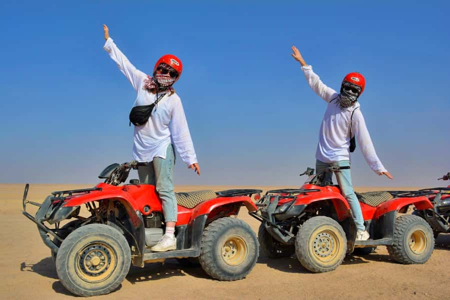 Hurghada: Desert Quad, Bedouin Village, and Camel Ride Tour - Key moments that make this Hurghada desert quad tour different