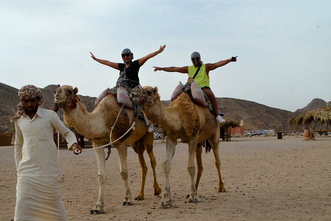 Hurghada Desert Safari on Quad Bikes With Camel for 3 Hours - Gear and Comfort: Helmets, Scarves, and Desert Dust