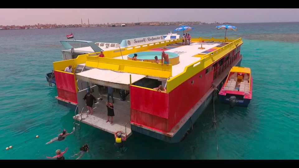 Hurghada: Empire Submarine Boat Trip with Snorkel and Drinks - The 40-Minute Snorkel Break at a Reef Spot