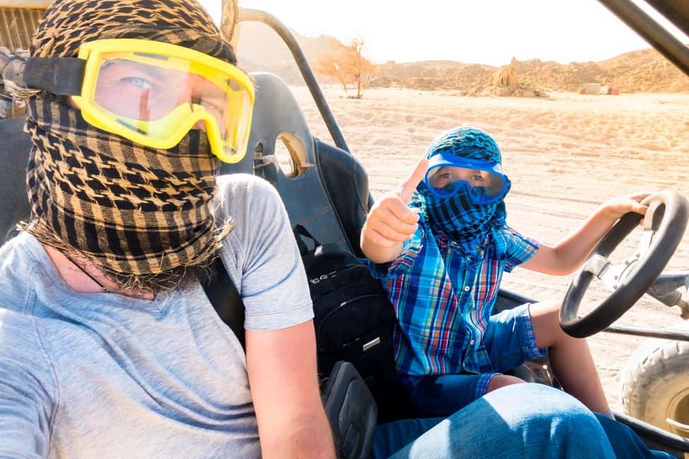 Hurghada: Jeep and ATV Quad with Dinner & Desert Fire Show - Key things to know before you go