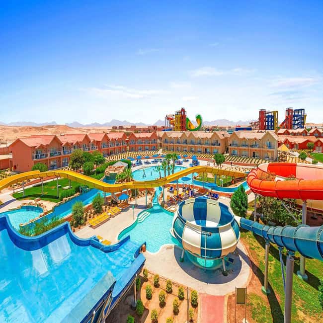 Hurghada: Jungle Aqua Park with Lunch & Transfer (Optional) - Your Day Inside: 35 Slides and 14 Pools, So Choose Smart