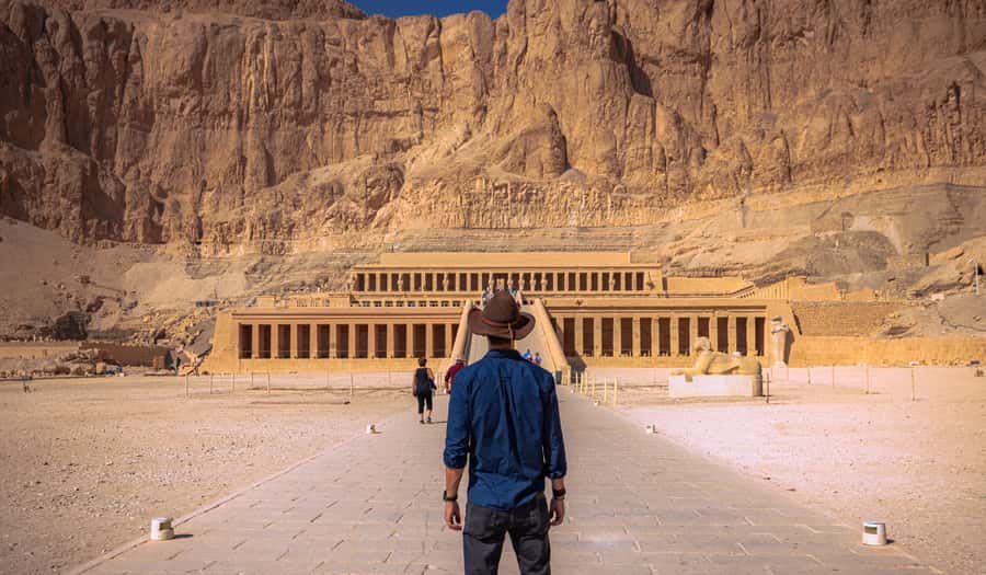 Hurghada: Luxor Valley of The Kings, Karnak Temple & Lunch - Hatshepsut’s Mortuary Temple: architecture you can read with your eyes