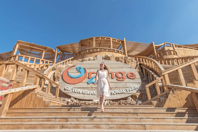 Hurghada: Luxury Cruise to Orange Bay & Hula Hula Island. - Orange Bay: what you get when the day includes more than dolphins