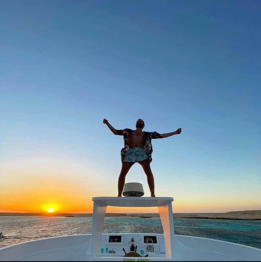 Hurghada: Luxury Yacht Trip with Personal Crew and Chef - The deck experience: floating beds, water toys, and lazy time