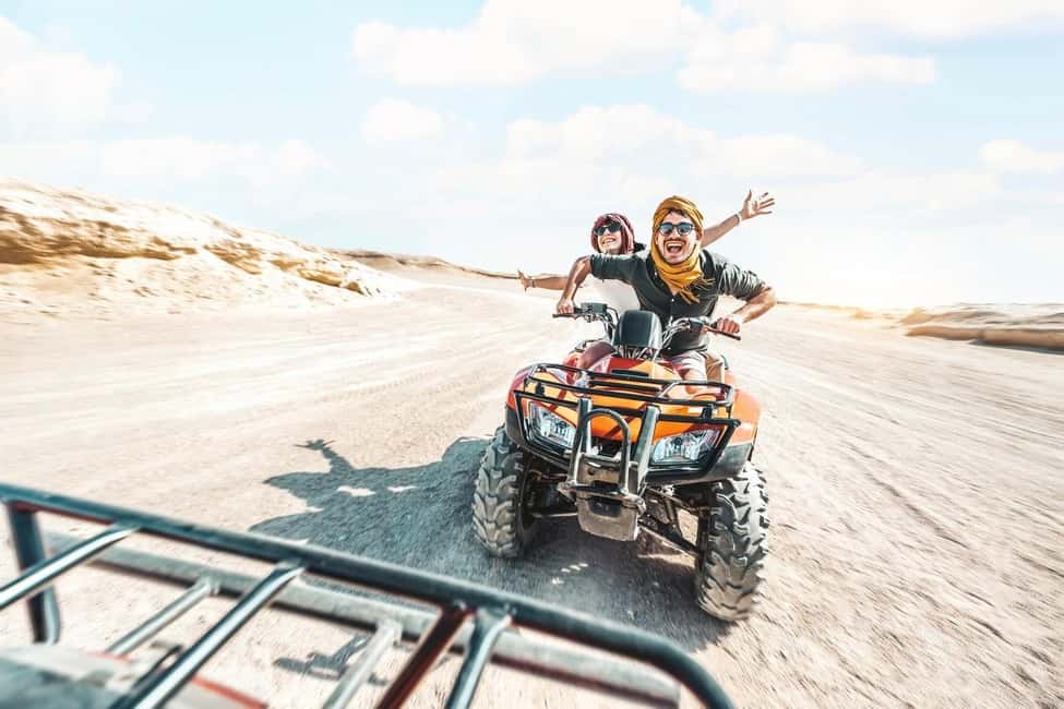 Hurghada: Mega Jeep safari, ATV & Bedouin vibe, and Dinner - Getting from Hurghada hotels to the desert launch point