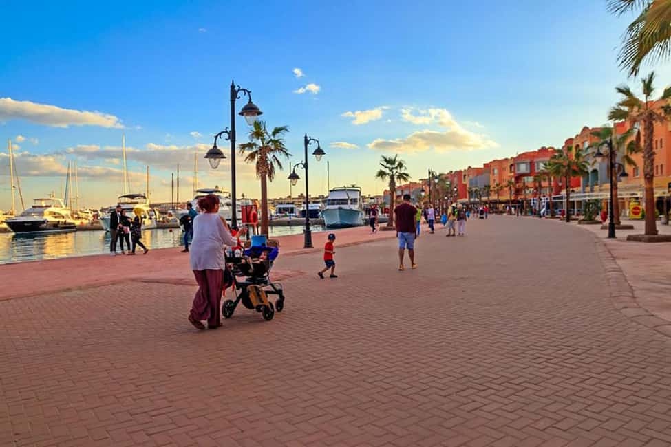 Hurghada: Morning or Sunset Sights Guided Tour with Shopping - Harbor Time and the Red Sea View: The Part You’ll Remember Later