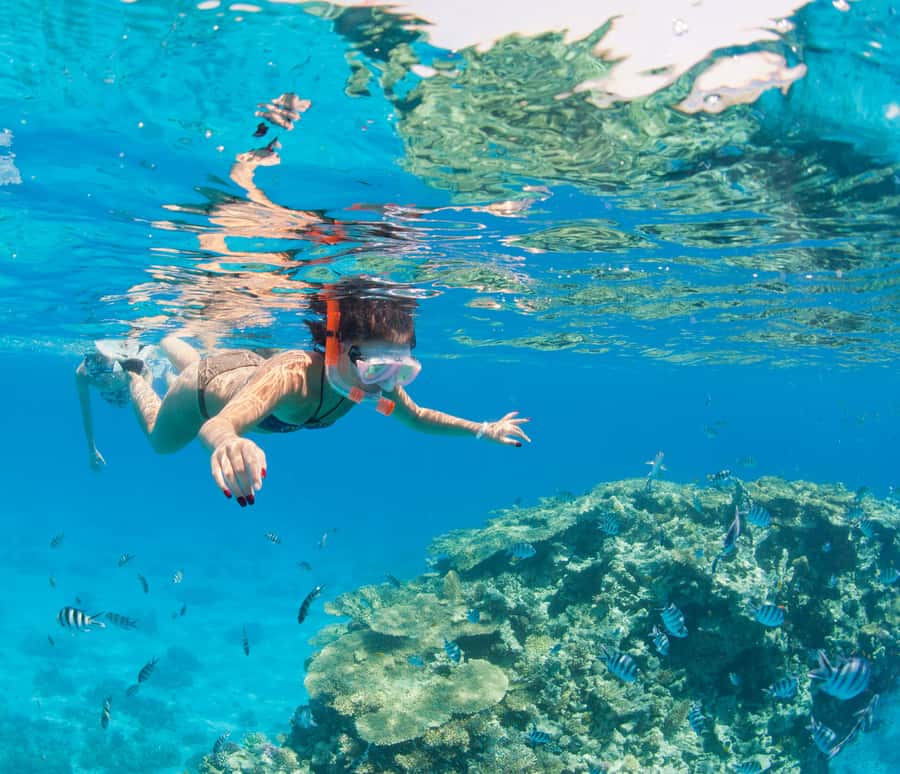 Hurghada: Orange & Giftun Island Cruise with Massage & Lunch - Lunch buffet at sea: what you’re really paying for
