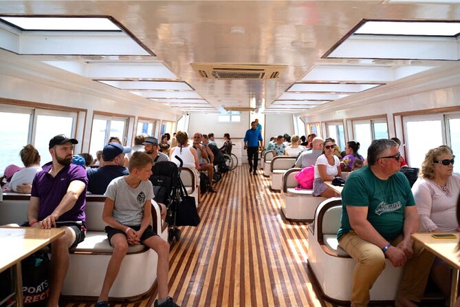 Hurghada Panorama Submarine Boat Trip with Snorkel and Drinks - Underwater Observation: Panoramic Windows at Sea Level Comfort