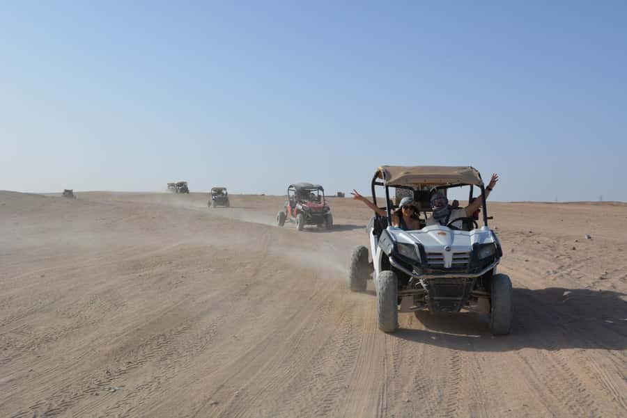 Hurghada: Quad and Buggy Safari with Dinner and Show - Oriental Show, Belly Dance, and Fire: The Entertainment Part That Clicks