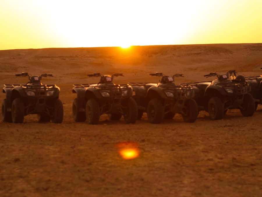 Hurghada Quad & ATV Ride with Camel, Desert Vibes & Sea View - Picking Your Time Slot: Sunrise Breakfast, Daytime Thrills, Sunset Dinner and Stargazing