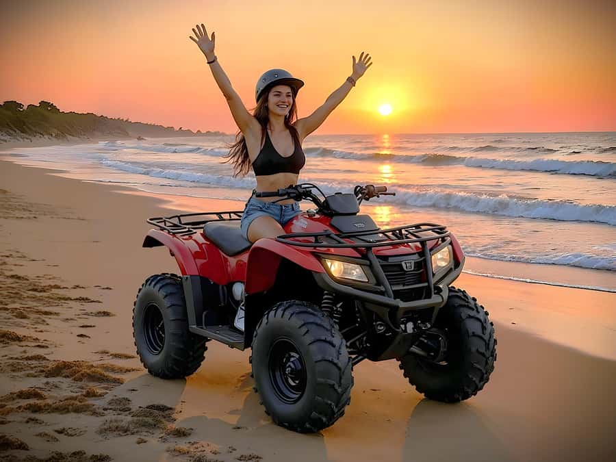 Hurghada Quad & ATV Ride with Camel, Desert Vibes & Sea View - Bedouin Camp Evening: Oriental Dinner, Live Entertainment, and Stargazing Reality