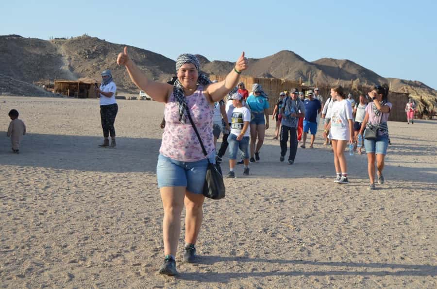 Hurghada: Quad Bike and Camel Ride with Dinner and Show - Quad biking rules: test drive, line riding, and sand-wave reality