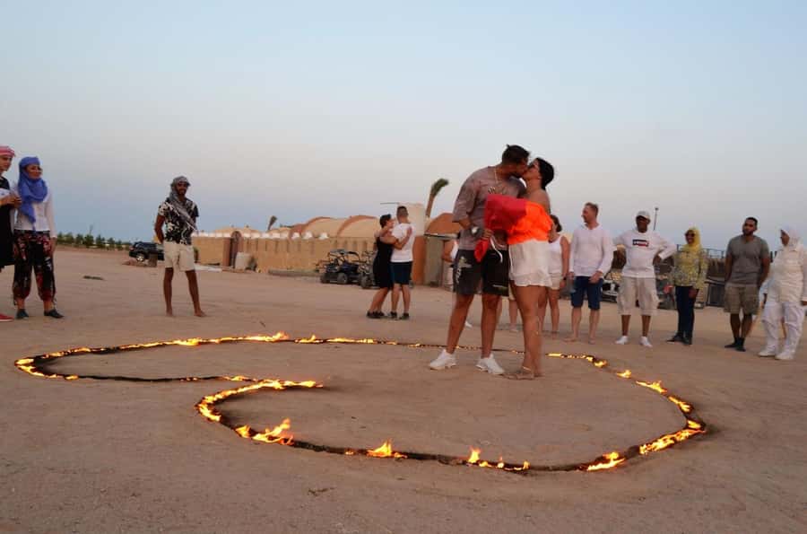 Hurghada: Quad Bike and Camel Ride with Dinner and Show - Camel ride: 5 minutes, big vibes